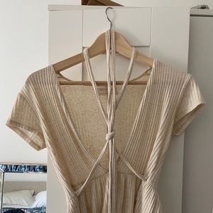 Urban Outfitters Crop Top Deep Neck Size S